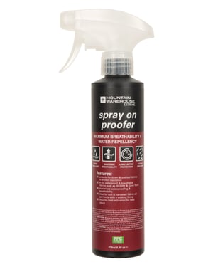 Spray On Proofer Outdoors Gear Water Repellent Spray