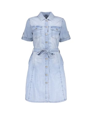 Geisha jeans dress 57301-10 830 bleached denim