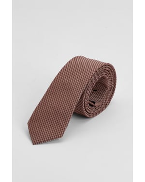 Light Brown Textured Tie