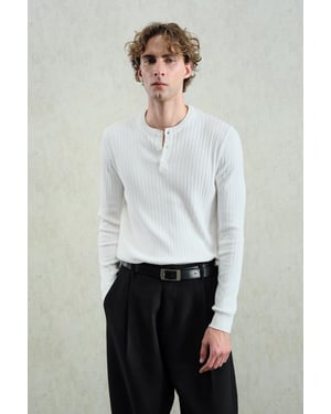 Slim Fit långärmad skjorta med krage