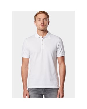 Born with Appetite Polo heren arto polo bwa25108ar22/100 white
