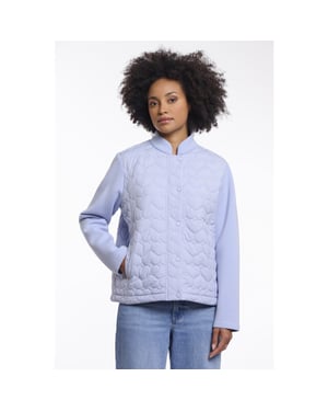 Rino & Pelle Angela.7002621 heart quilted jacket