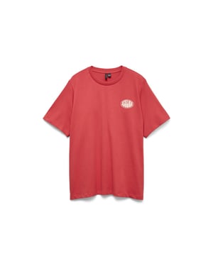 Vero Moda vmalina caty ss top box jrs 10344836 pionsettia summer atelier