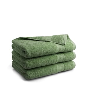 DoubleDry Hotel badhanddoeken 70 x 140 cm – set van 3 – 100% katoen 500 g/m2 –
