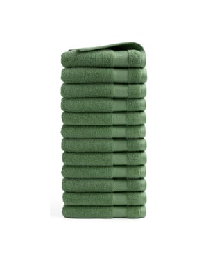 DoubleDry Handdoeken 50 x 100 set van 12 hotel kwaliteit 500 g/m2 12x