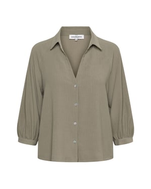 &Co Woman &co women blouse marijke khaki