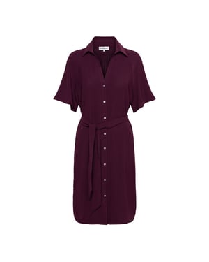 &Co Woman &co women jurk margo plum