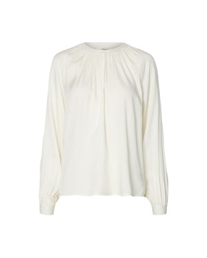 Selected Femme slwjonna ls top 16101819 egret