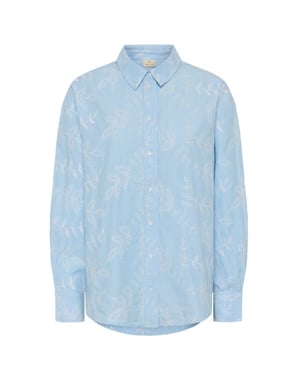 KAFFE Kamarlee blouse 10511312-blue white