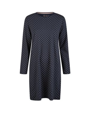 By Louise Essential dames nachthemd lange mouw aop