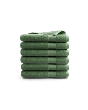 DoubleDry Xl handdoeken 70 x 140 set van 6 hotel kwaliteit 500 g/m2 6x