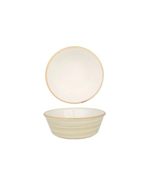 Bonna Kommetje aura terrain porselein 12 cm (290cc) set van 6