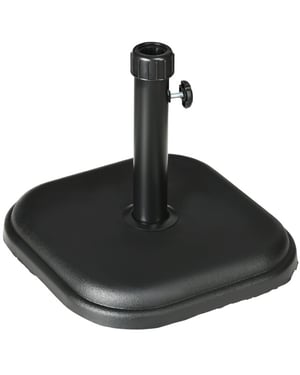 4goodz Parasolstandaard van beton 11kg vierkant parasol 32-38 mm buisdiameter