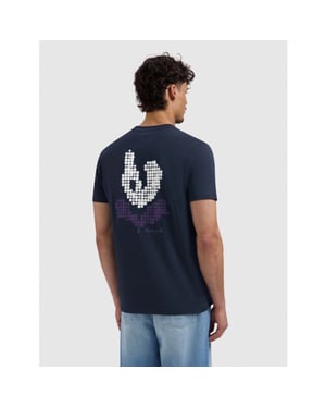 Pure Path 26020106 57 pixel flower t-shirt