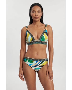 Placement Print Bikini Bottom