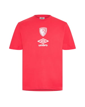 Castore Heren AFC Bournemouth Performance voetbalshirt (Rood)