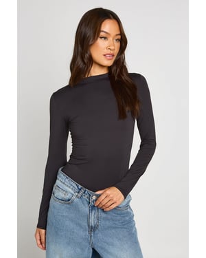 Tall Second Skin Crew Neck Long Sleeve Bodysuit