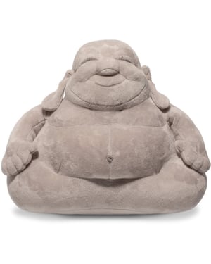WDMT Huggy buddha 24 x 29 cm grijs