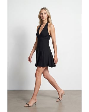Halterneck Skater Minidress