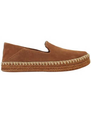 Toms Carolina Womens Dark Brown Espadrilles