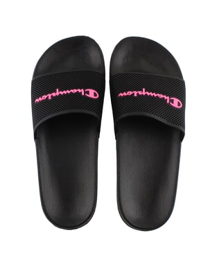 Champion Daytona Womens Black Sliders