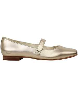 Toms Bianca Womens Gold Shoes