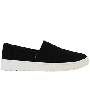 Toms Trvl Lite Alpargata Mens Black Plimsolls