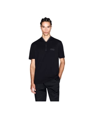 Armani Exchange Signature Polo Shirt voor heren