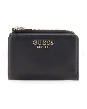 Guess damesportemonnee met lauriermotief