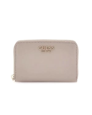 Guess damesportemonnee met lauriermotief