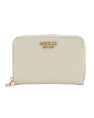 Guess damesportemonnee met lauriermotief