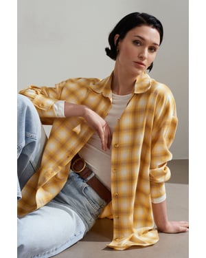 Overmaatse Ruit Langsleeve Shirt