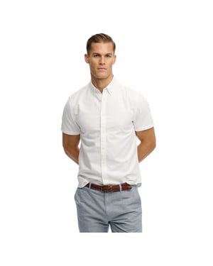 Superdry herenoverhemd in preppy Oxford-stijl