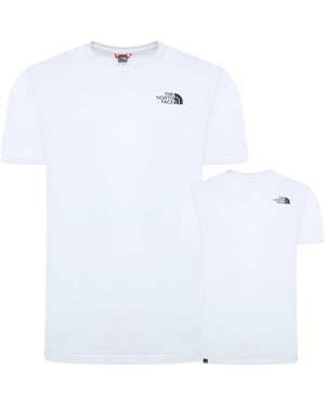 The North Face Mens Simple Dome T Shirt White