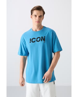 Overgrote Logo Print Crew Neck T-Shirt