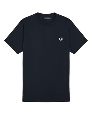 Fred Perry Ringer T-Shirt Navy