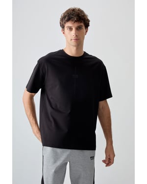 Oversized Geprinte Crew Neck T-shirt