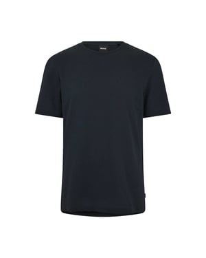 Hugo Boss Heren Boss Katoen Regular T-shirt (Donkerblauw)