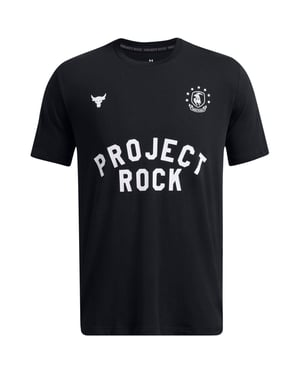 Under Armour Heren Project Rock T-Shirt (Zwart)