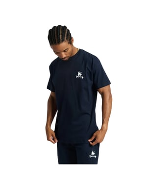 Money Heren Ape grafische print katoen Regular T-shirt (Marine)