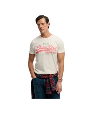 Superdry heren T-shirt - Visual Trend