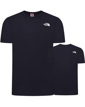The North Face Mens Simple Dome T Shirt Navy