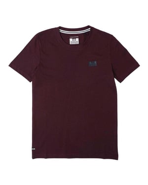 Weekend Offender Dames/Dames Logo T-Shirt (Bourgondië)