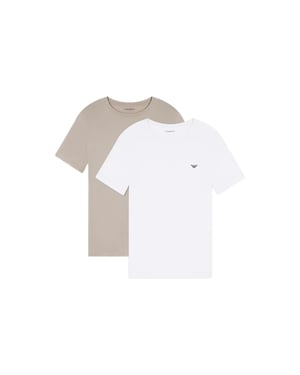 Emporio Armani Heren T-shirt Pakket x2 adelaar