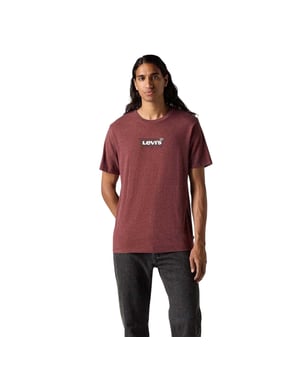 Levis Klassisk grafisk t-shirt för herrar (Röd)