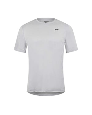 Reebok Mens Crew Neck Regular T-Shirt (Grått)