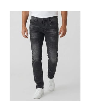 True Rise Jeans slim fit spijkerbroek volwassenen