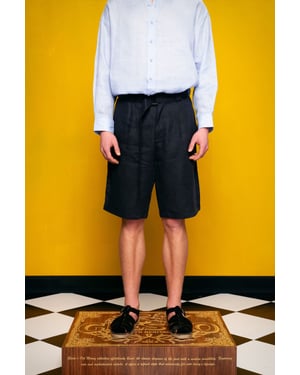 Bältesförsedda Vida Linshorts