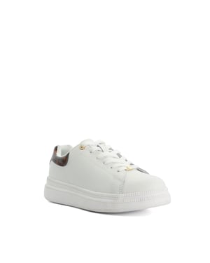 Dune Ladies Electron - Suede Flatform Trainers