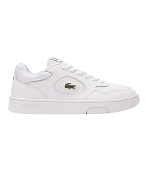 Lacoste Dames-sneakers van krokodillenleer (Wit)